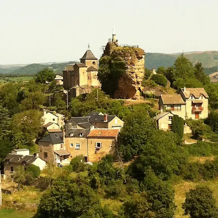 L'echappee Belle, Vue Panoramique Sur La Campagne Feriehus Saint-Saturnin-de-Lenne