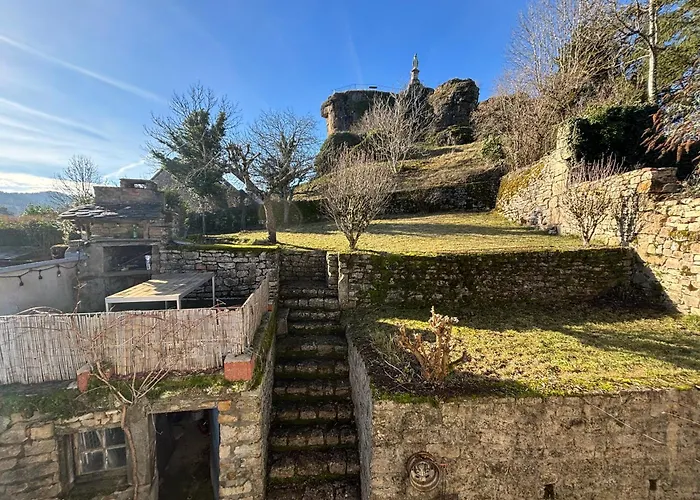 Nyaraló L'echappee Belle, Vue Panoramique Sur La Campagne Saint-Saturnin-de-Lenne